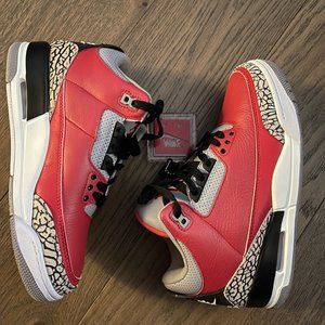 Jordan 3 red 7.5 womens